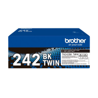 Brother TN-242BK toner duopack (d'origine) - noir TN242BKTWIN 833416