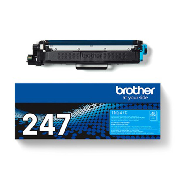 Brother TN-247C toner haute capacité (d'origine) - cyan TN247C 051178 - 1