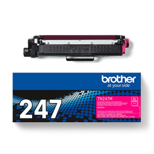 Brother TN-247M toner haute capacité (d'origine) - magenta TN247M 051180 - 1