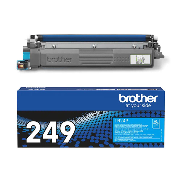 Brother TN-249C toner extra haute capacité (d'origine) - cyan TN249C 051430 - 1
