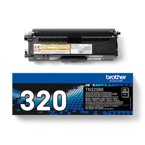 Brother TN-320BK toner (d'origine) - noir TN320BK 029186 - 1