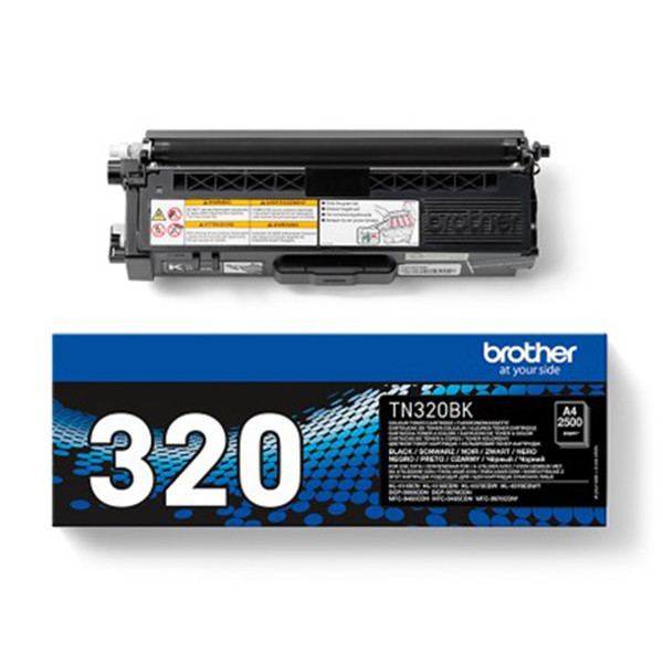 Brother TN-320BK toner noir (d'origine) TN320BK 901259 - 1