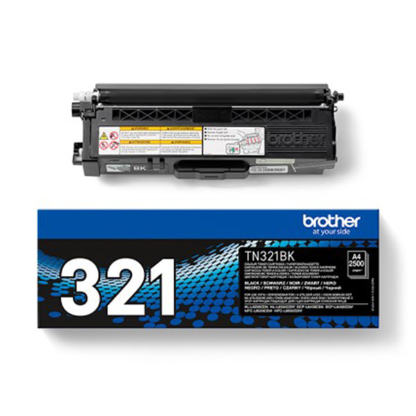 Brother TN-321BK toner (d'origine) - noir TN321BK 051014 - 1