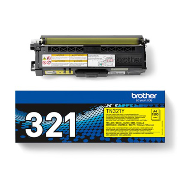 Brother TN-321Y toner (d'origine) - jaune TN321Y 051020 - 1