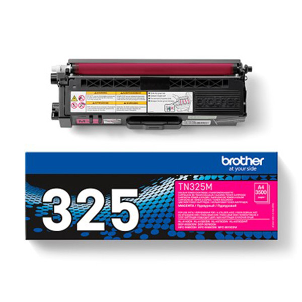 Brother TN-325M toner haute capacité (d'origine) - magenta TN325M 029198 - 1