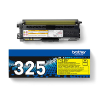 Brother TN-325Y toner haute capacité (d'origine) - jaune TN325Y 029200