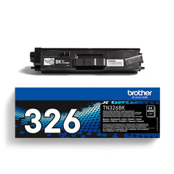 Brother TN-326BK toner noir haute capacité (d'origine) TN326BK 051022 - 1