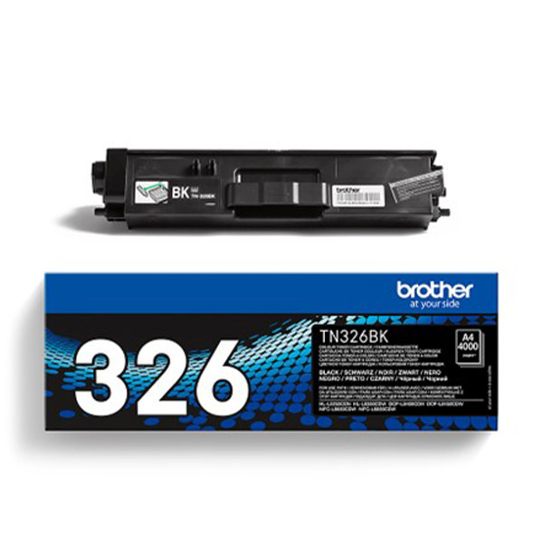 Brother TN-326BK toner noir haute capacité (d'origine) TN326BK 901382 - 1