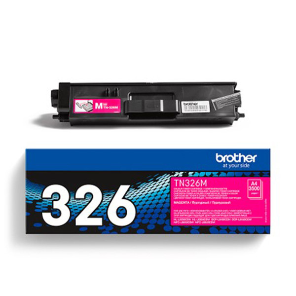 Brother TN-326M toner haute capacité (d'origine) - magenta TN326M 051026 - 1