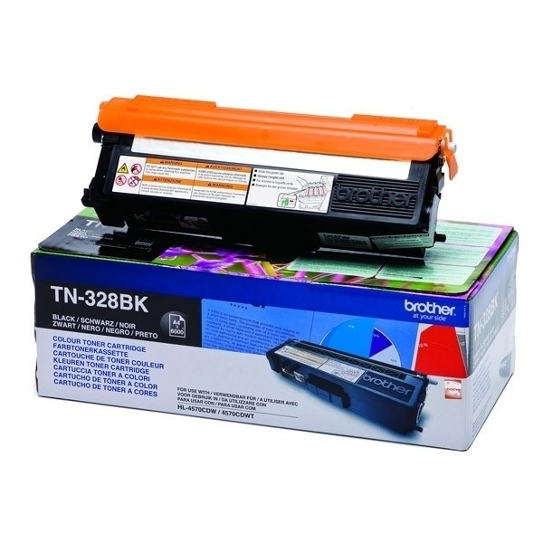 Brother TN-328BK toner noir capacité extra-haute (d'origine) TN328BK 901715 - 1