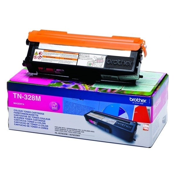 Brother TN-328M toner magenta capacité extra-haute (d'origine) TN328M 901772 - 1