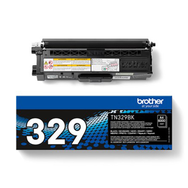 Brother TN-329BK toner capacité extra-haute (d'origine) - noir TN-329BK 051036 - 1