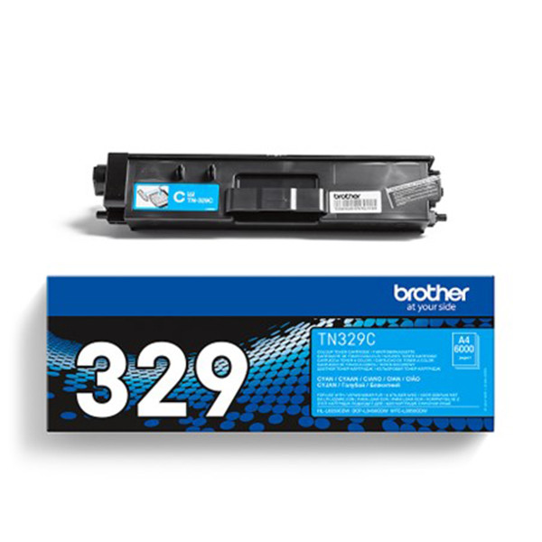 Brother TN-329C toner capacité extra-haute (d'origine) - cyan TN-329C 051038 - 1