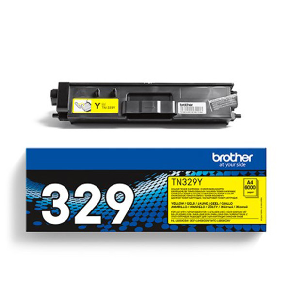 Brother TN-329Y toner extra haute capacité (d'origine) - jaune TN-329Y 051042 - 1