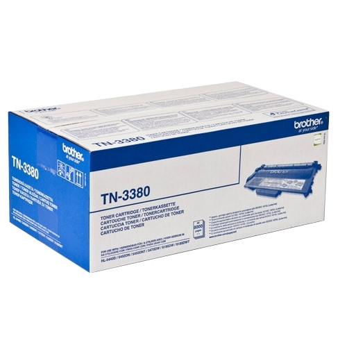 Brother TN-3380 toner haute capacité (d'origine) - noir 029410 - 1