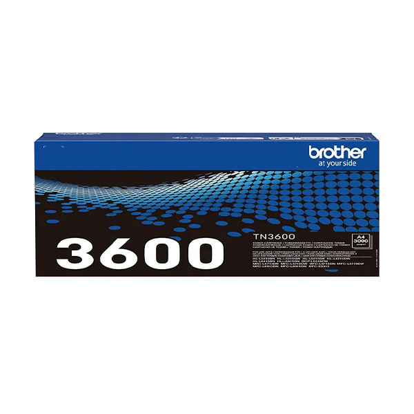 Brother TN-3600 toner (d'origine) - noir TN3600 051402 - 1