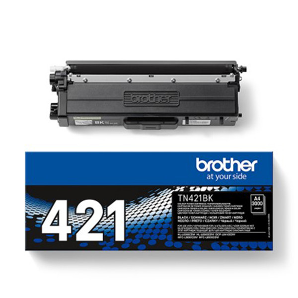 Brother TN-421BK toner noir (d'origine) TN421BK 051110 - 1