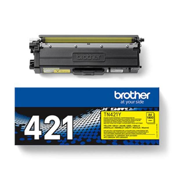 Brother TN-421Y toner jaune (d'origine) TN421Y 902833 - 1