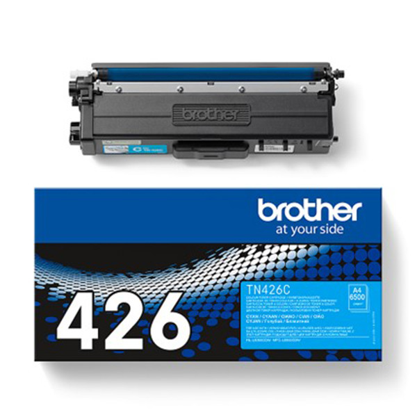 Brother TN-426C toner extra haute capacité (d'origine) - cyan TN426C 051128 - 1