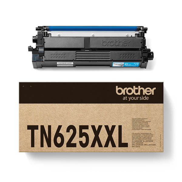Brother TN-625XXL C toner extra haute capacité (d'origine) - cyan 051558 - 1