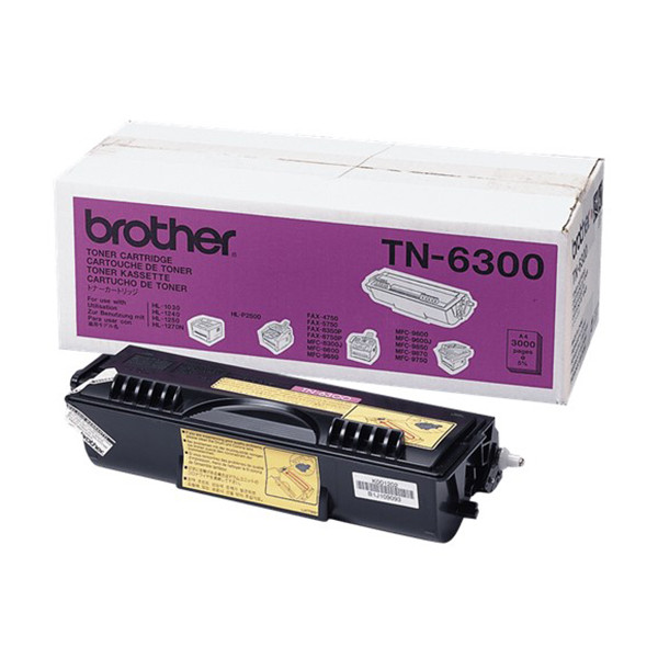 Brother TN-6300 toner noir (d'origine) TN6300 900880 - 1