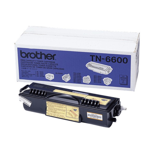 Brother TN-6600 toner noir (d'origine) TN6600 900878 - 1