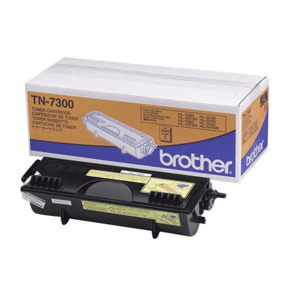 Brother TN-7300 toner (d'origine) - noir TN7300 029670 - 1