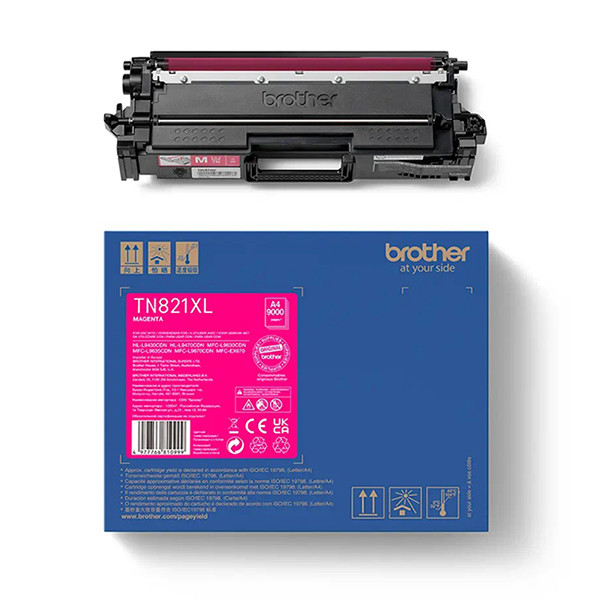 Brother TN-821XL M toner haute capacité (d'origine) - magenta TN821XLM 051374 - 1