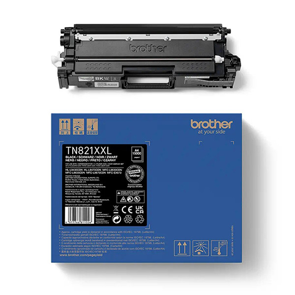 Brother TN-821XXL BK toner extra haute capacité (d'origine) - noir BROTN821XXLBK 051378 - 1