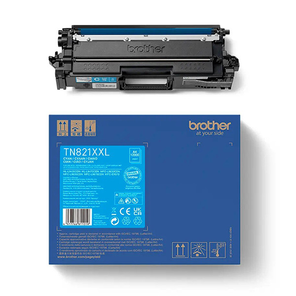 Brother TN-821XXL C toner extra haute capacité (d'origine) - cyan TN821XXLC 051380 - 1