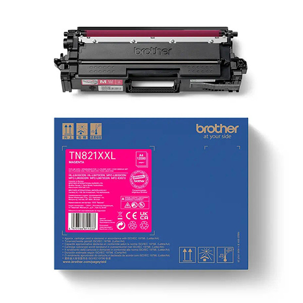 Brother TN-821XXL M toner extra haute capacité (d'origine) - magenta TN821XXLM 051382 - 1