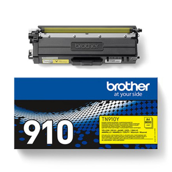 Brother TN-910Y toner capacité ultra-haute (d'origine) - jaune TN910Y 051140 - 1