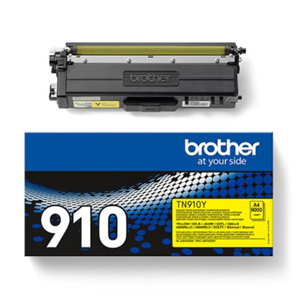 Brother TN-910Y toner jaune capacité extrême (d'origine) 902510 - 1