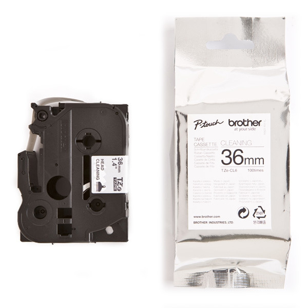 Brother TZe-CL6 cassette à ruban pour nettoyage 36 mm (d'origine) TZeCL6 080904 - 1