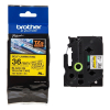 Brother TZe-SL661 ruban auto-laminant noir sur jaune 36 mm (d'origine)