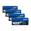 Brother multipack TN-423BK, C, M et Y (d'origine)