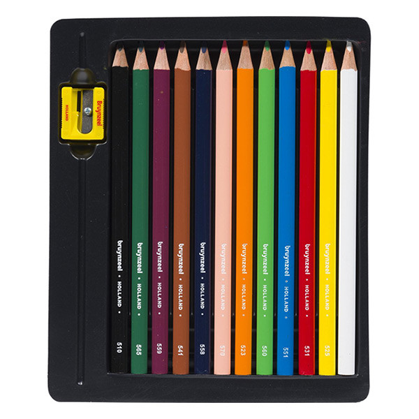 Bruynzeel Kids Triple crayons de couleur (12 pièces) 60119012 231005 - 2