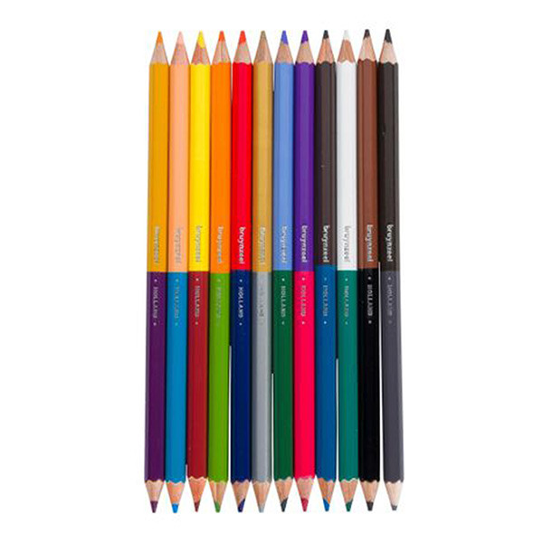 Bruynzeel Kids Twin Point crayons de couleur (12 pièces) 60112001 231000 - 2