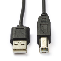 Câble USB-A vers USB-B (1 mètre) 96185 CCGP60100BK10 K5255.1 N010204007