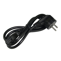 Câble d'alimentation secteur C5 EU (1,8 m, coudé, marque 123accu)