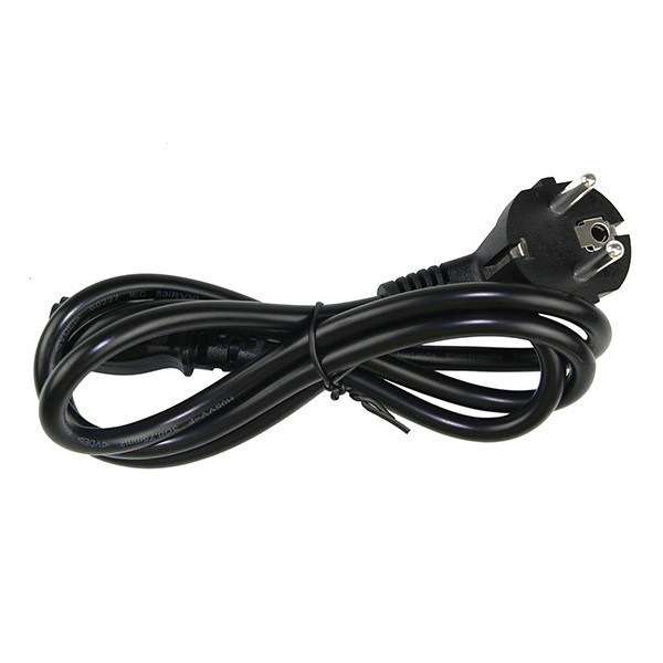 Câble d'alimentation secteur C5 EU (3 m, coudé, marque 123accu) ADR00290 - 1