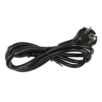 Câble d'alimentation secteur C5 EU (3 m, coudé, marque 123accu)