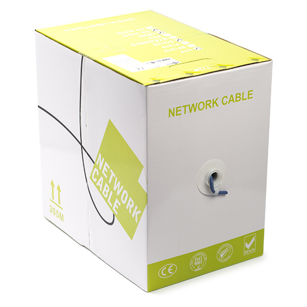 Câble réseau Cat6a U/UTP rigide (305 mètres) 96097 K050600027 - 1