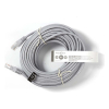 Câble réseau longueur 15 mètres - gris CCGT85000GY150 400264 - 2