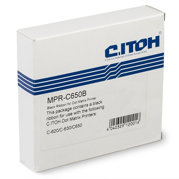 C.Itoh C102 ruban de nylon noir (d'origine) C102 066707 - 1