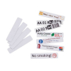 COLOP e-mark étiquettes autocollantes en plastique 80 x 18 mm (50 pièces) 156477 229172 - 1