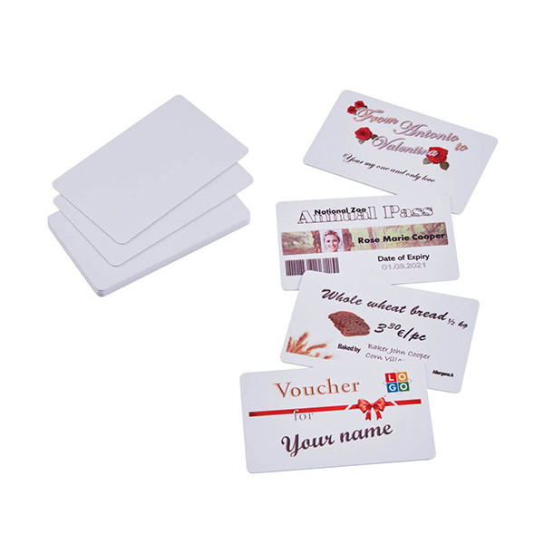 COLOP e-mark cartes en plastique (50 pièces) 156480 229175 - 1