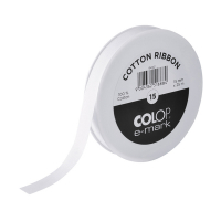 COLOP e-mark ruban en coton 15 mm x 25 m 154921 229167