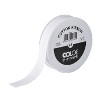 COLOP e-mark ruban en coton 25 mm x 25 m 154922 229166