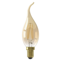 Calex E14 ampoule LED à filament bougie dimmable 3,5W (25W) - or LCA00687